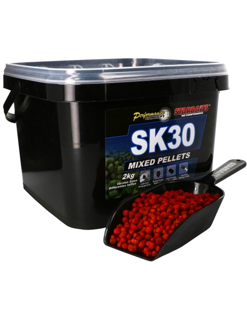 Pellet Z Wiadrem Starbaits Concept SK30 Pellet Mixed 2kg