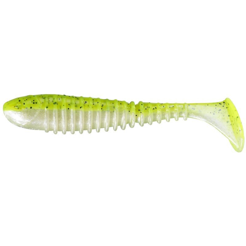 Berkley Flex Rib Shad 3.5" 9cm Chartreuse
