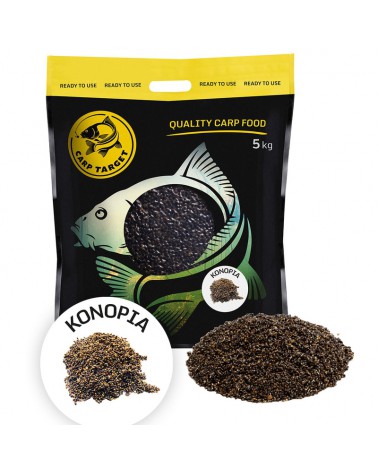 Ziarno Carp Target Gotowa Konopia Wędkarska 5kg