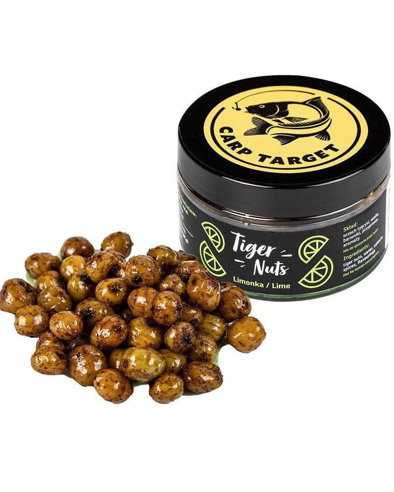 Ziarno Carp Target Orzech Tygrysi Haczykowy Limonka 14-16mm 125ml