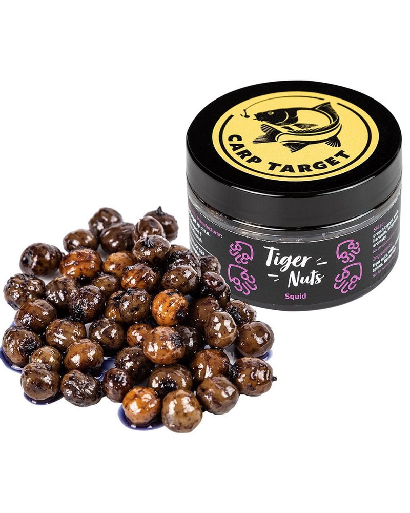 Ziarno Carp Target Orzech Tygrysi Haczykowy Squid 14-16mm 125ml