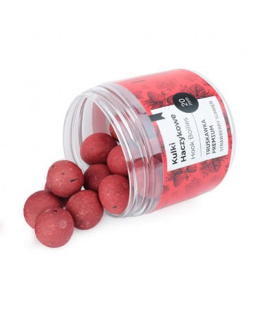 Kulki Haczykowe Carp Target Strawberry Summer Truskawka Premium 20mm 200ml
