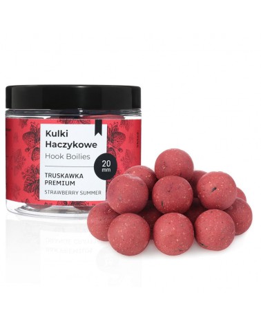 Kulki Haczykowe Carp Target Strawberry Summer Truskawka Premium 20mm 200ml