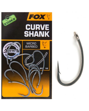 Haczyki Karpiowe Fox Edges Armapoint Curve Shank Nr 6 10szt.