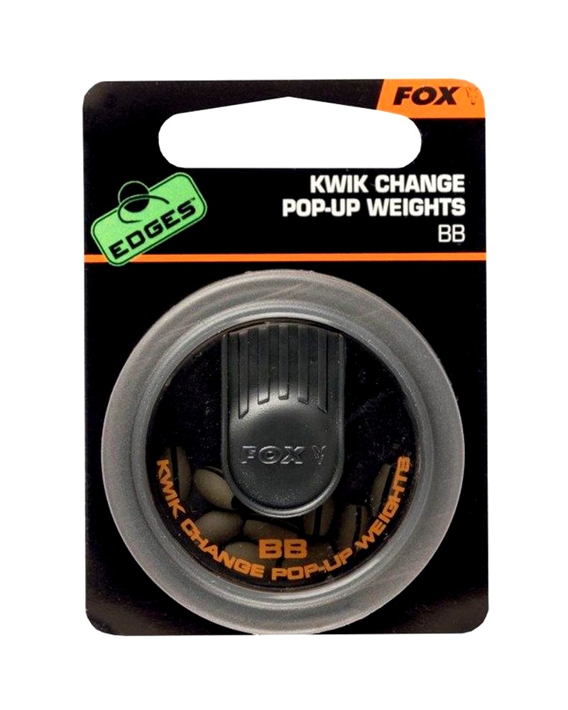 Ciężarki Do Przyponów Fox Edges Kwick Change Pop-Up Weights BB 0.4g 10szt.