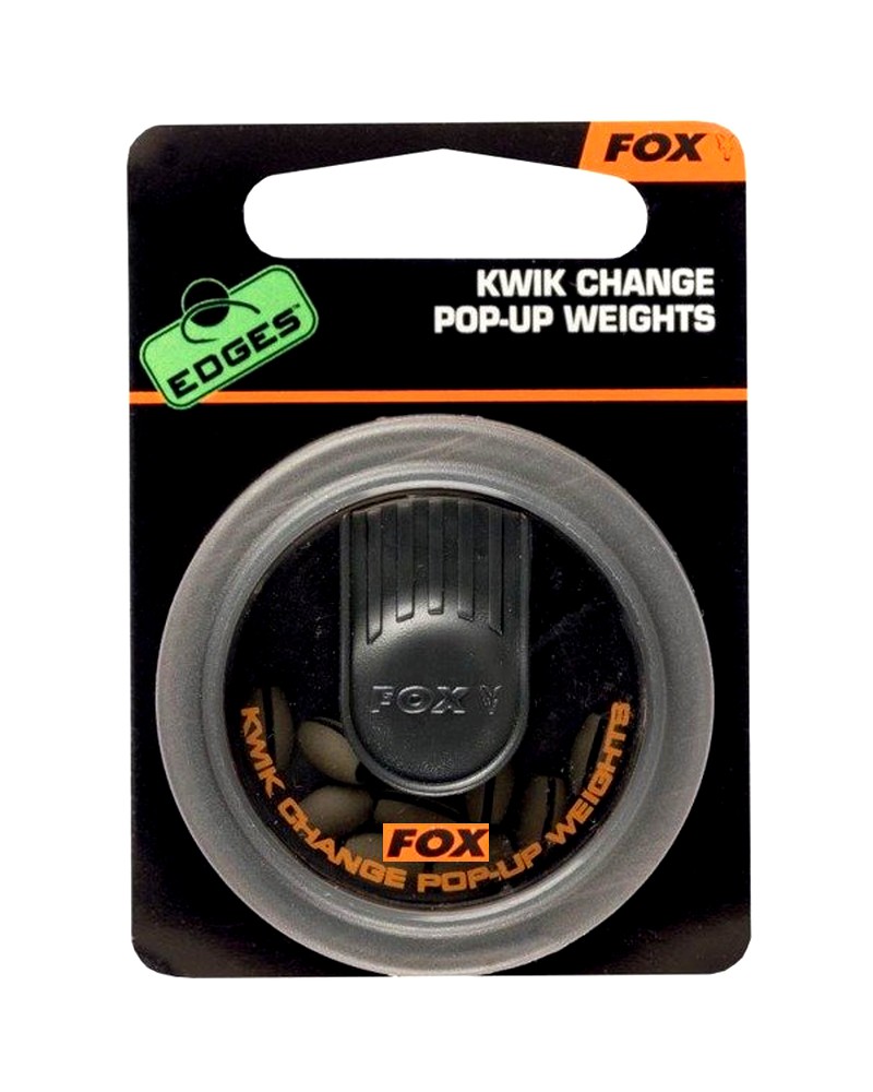 Ciężarki Do Przyponów Fox Edges Kwick Change Pop-Up Weights SWAN 1.6g 10szt.
