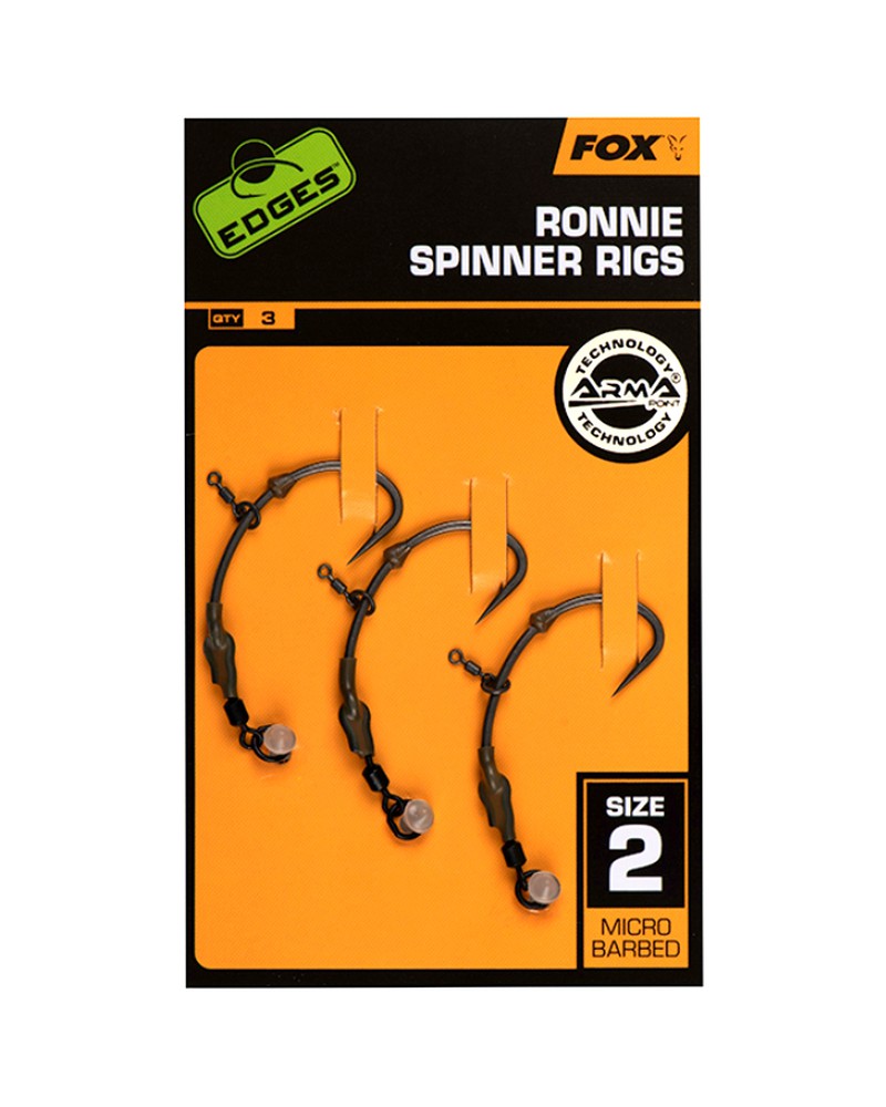 Przypon Karpiowy Fox Edges Ronnie Medium Curve Nr 2 3szt.