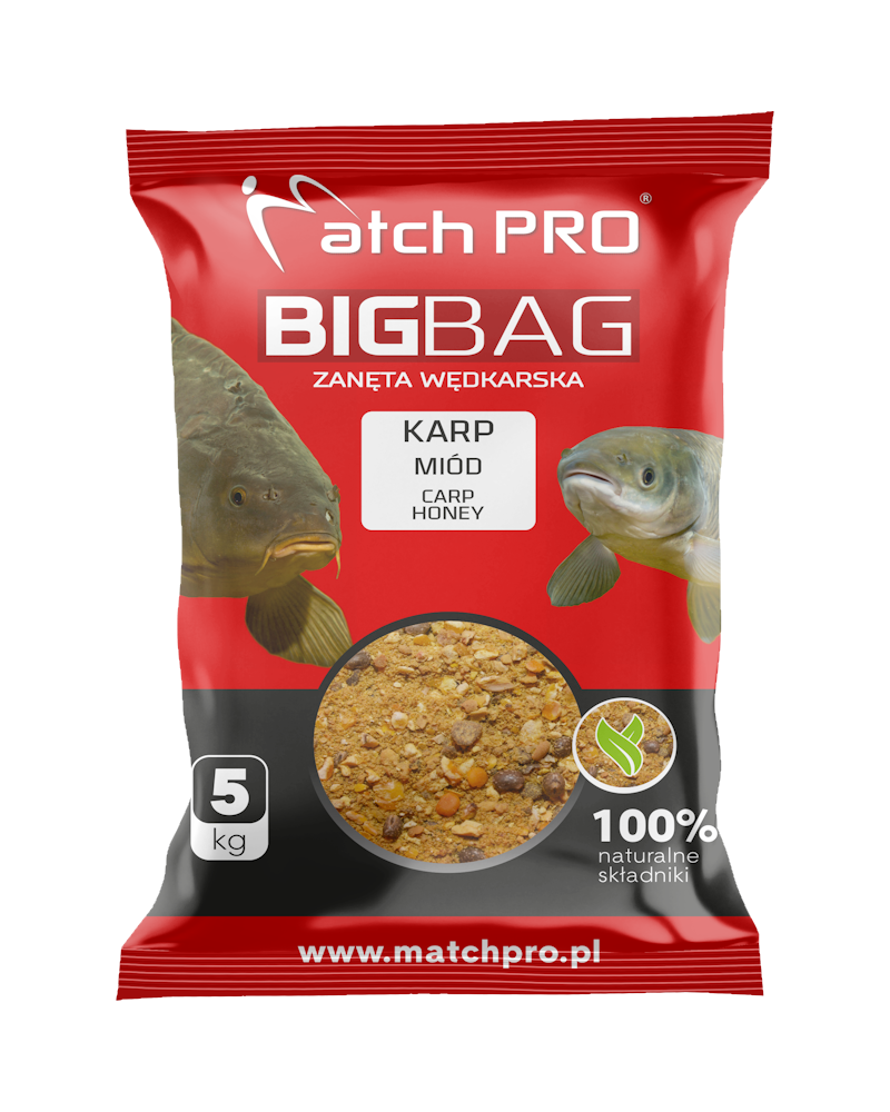 Zanęta MatchPro Big Bag Karp Miód 5kg