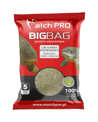 Zanęta MatchPro Big Bag Lin Karaś Kozieradka 5kg