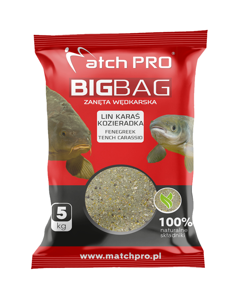 Zanęta MatchPro Big Bag Lin Karaś Kozieradka 5kg