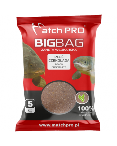 Zanęta MatchPro Big Bag Płoć Czekolada 5kg