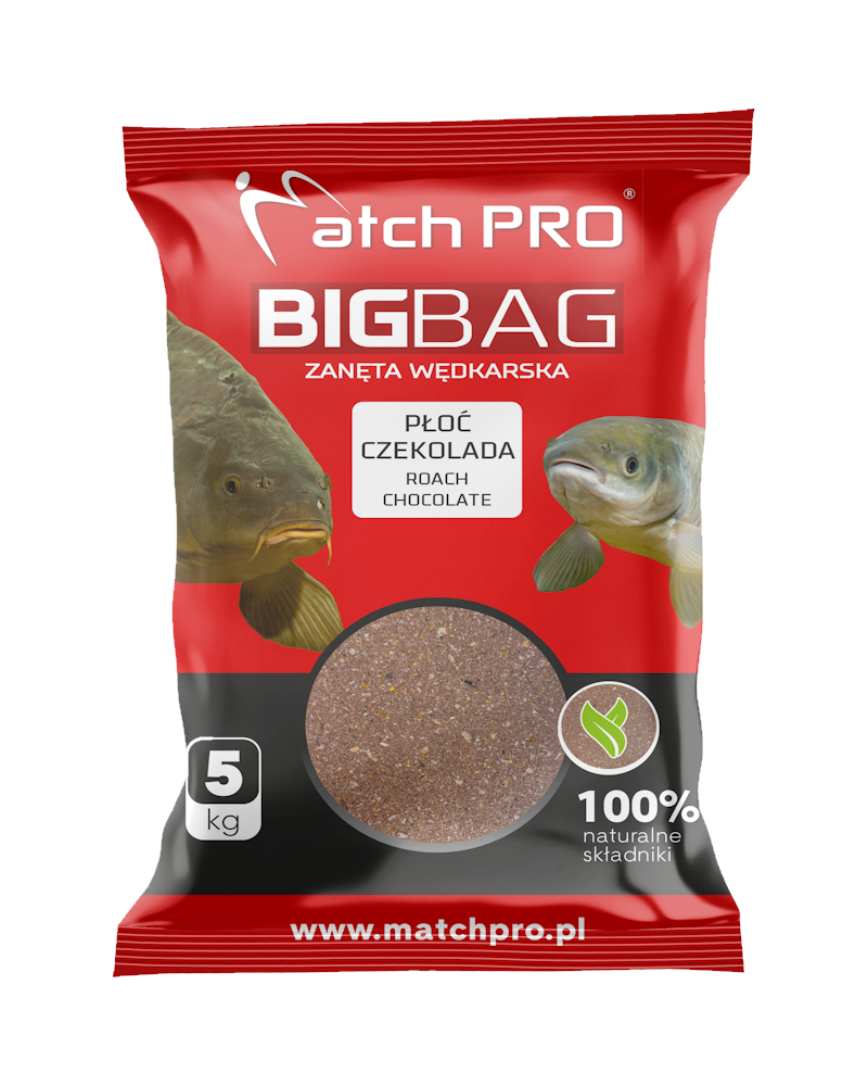 Zanęta MatchPro Big Bag Płoć Czekolada 5kg