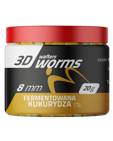 Top Worms MatchPro Wafters Duo Csl Fermentowana Kukurydza 8mm 20g
