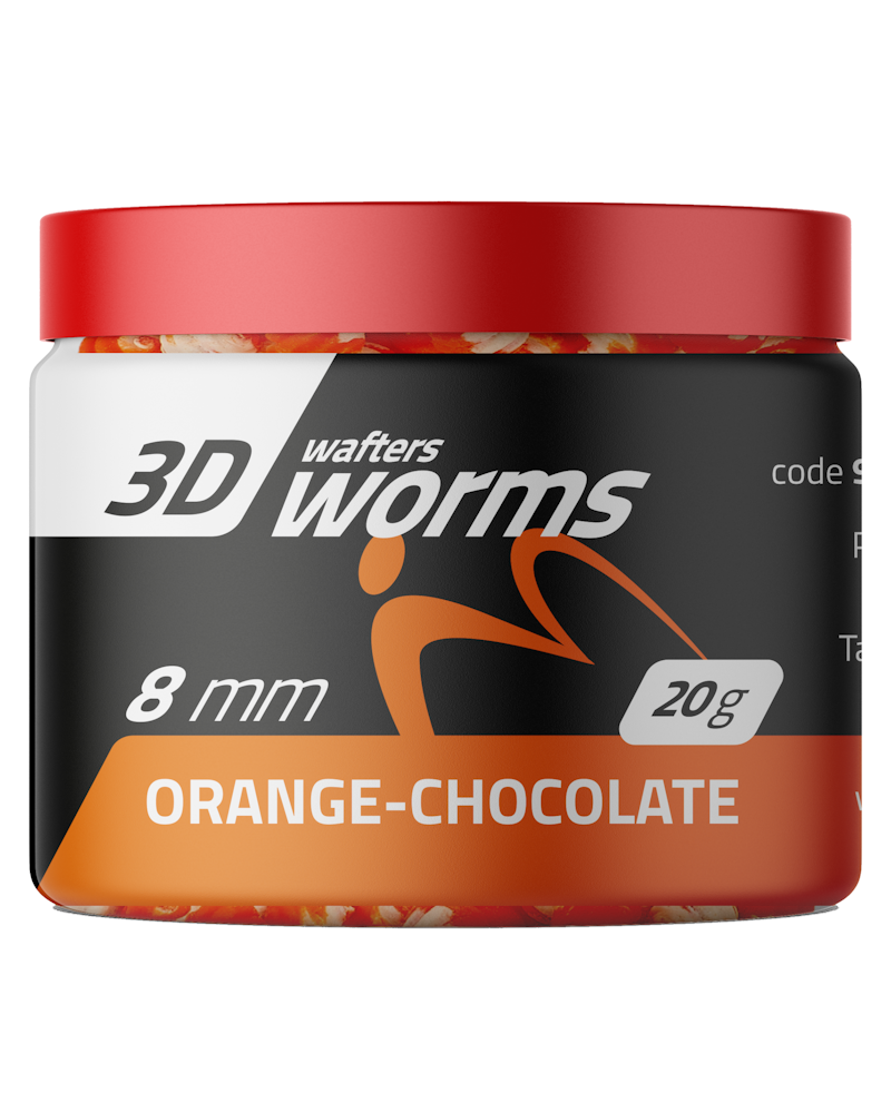 Top Worms MatchPro Wafters Duo Orange Chocolate 8mm 20g