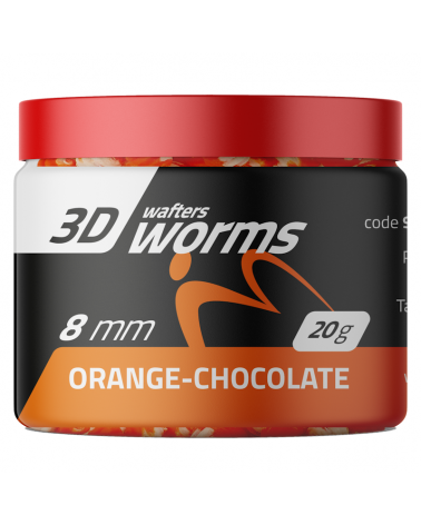Top Worms MatchPro Wafters Duo Orange Chocolate 8mm 20g