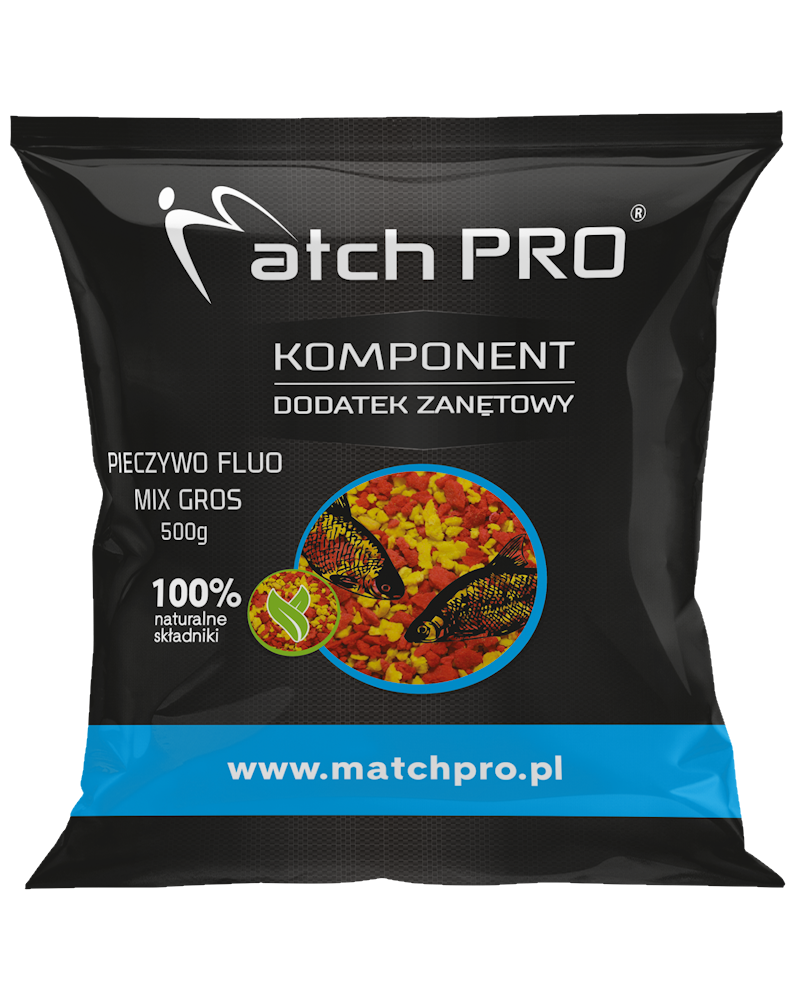 Dodatek Zanętowy Matchpro Top Pieczywo Fluo Mix Gros 500g
