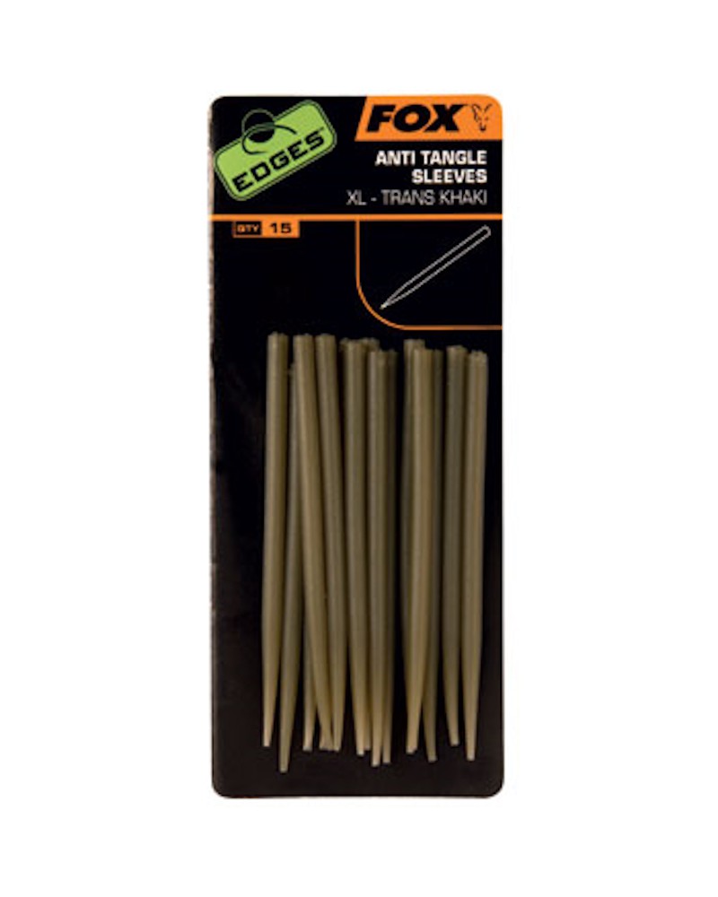 Rurka Antysplątaniowa Fox Edges Anti Tangle Sleeve XL Khaki 15szt.