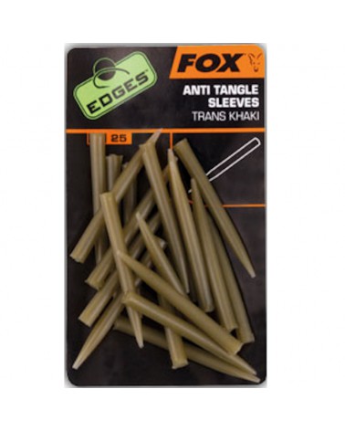 Rurka Antysplątaniowa Fox Edges Anti Tangled Sleeves Khaki 25szt.