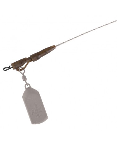 Zestaw Karpiowy Fox Edges Bezpieczny Klips Camo Power Grip Lead Clip Nr 7 5szt.