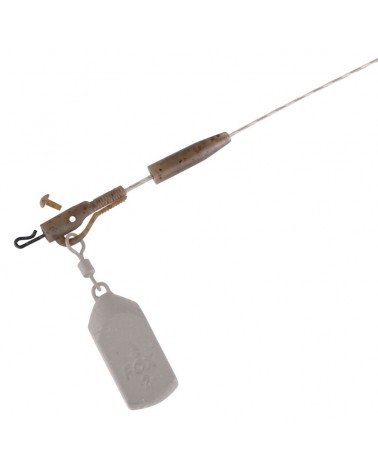 Zestaw Karpiowy Fox Edges Bezpieczny Klips Camo Power Grip Lead Clip Nr 7 5szt.