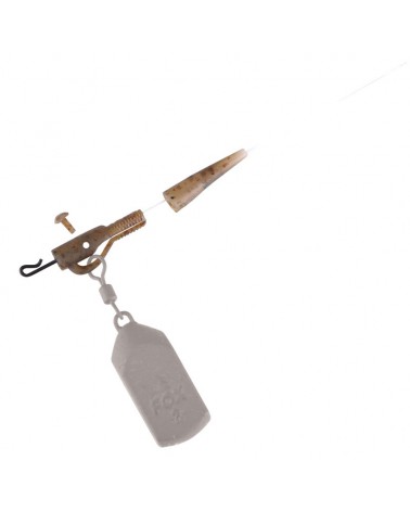 Fox Edges Bezpieczny Klips Camo Safety Lead Clip Kit Nr 7 5szt.