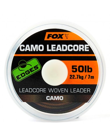 Plecionka Przyponowa Fox Edges Camo Leadcore 50lb 22.7kg 7m