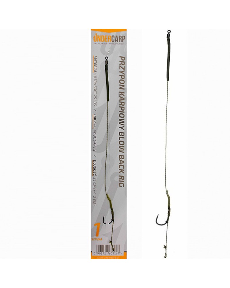 Przypon Karpiowy Undercarp Blow Back Rig 2