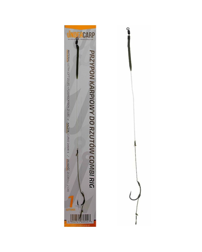Przypon Karpiowy Undercarp Combi Rig Do Rzutów 4