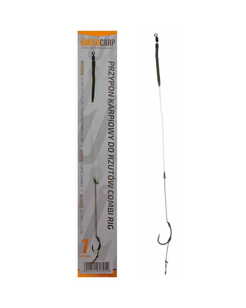 Przypon Karpiowy Undercarp Combi Rig Do Rzutów 6