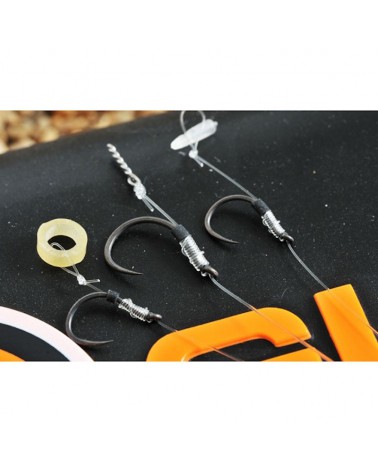 Haczyki Guru Z Przyponem QM1 Bait Bands 10cm Roz.10 0.19mm