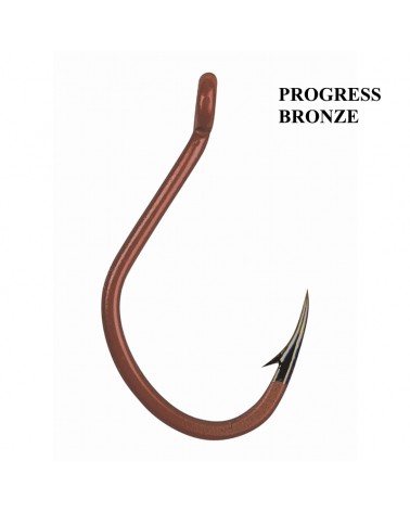 Haczyki Traper Hikara Camou Progress Bronze roz. 4