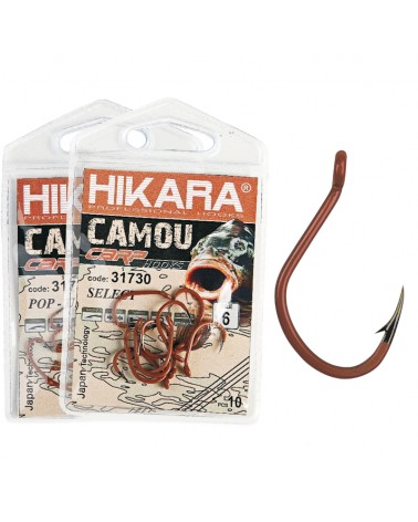 Haczyki Traper Hikara Camou Progress Bronze roz. 4