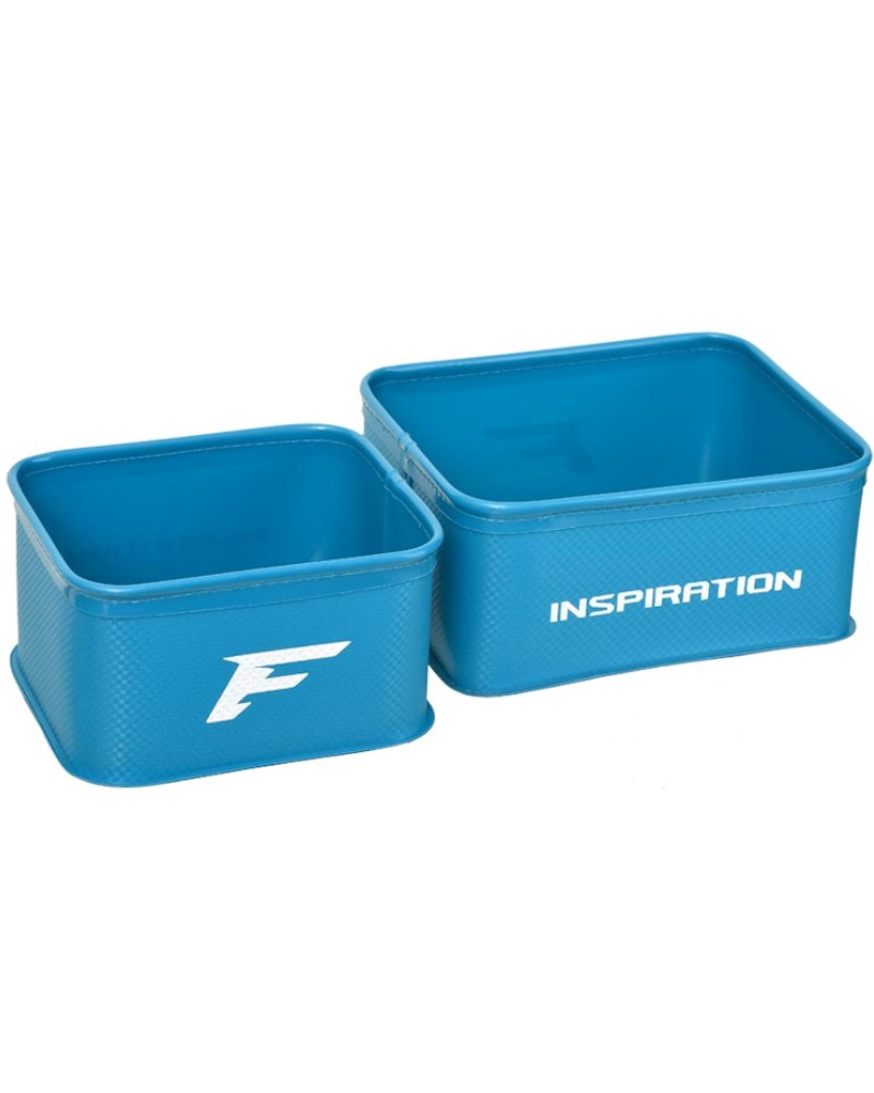 Zestaw Pojemników Flagman Na Zanęty Przynęty Inspiration Eva Set 1+1 L