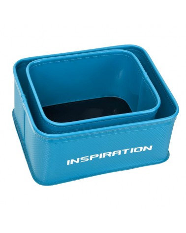 Zestaw Pojemników Flagman Na Zanęty Przynęty Inspiration Eva Set 1+1 L