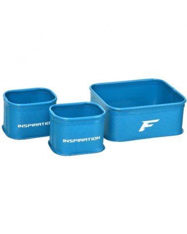 Zestaw Pojemników Flagman Na Zanęty Przynęty Inspiration Eva Set 1+2 M
