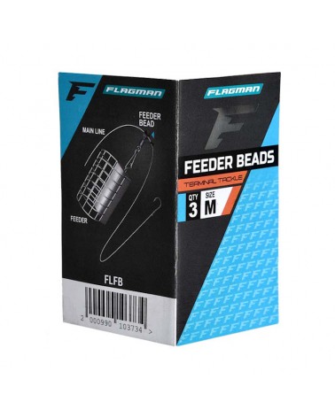 Agrafka Z Koralikiem Flagman Feeder Beads 3szt.