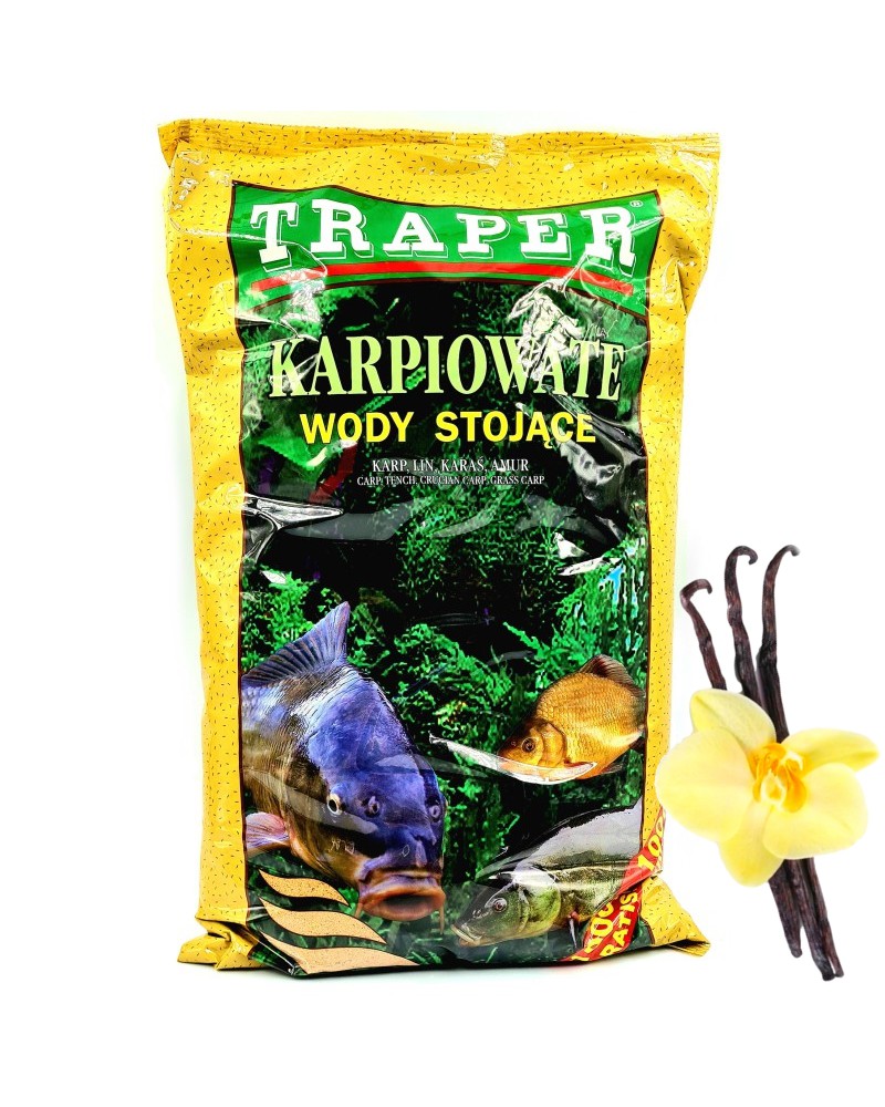 Zanęta Traper Karpiowate - Wody Stojące Wanilia 5kg
