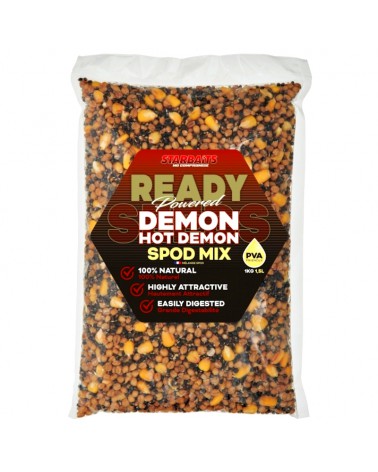 Ziarna Zanętowe Starbaits Ready Seeds Hot Demon Spod Mix 1kg