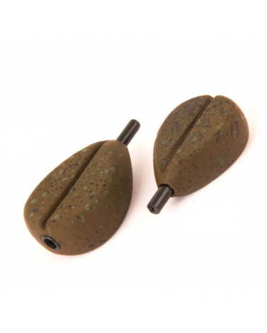 Ciężarek Centryczny Fox Camotex Flat Pear Inline Lead 2.5oz 70g
