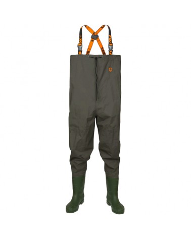 Wodery Spodniobuty Fox Green Lightweight Waders Size 10 / 44