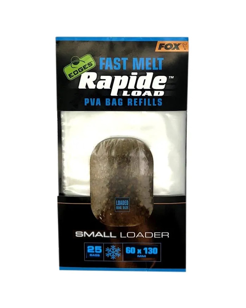 Woreczki PVA Fox Edges Rapide Refills Fast Melt 60x130mm 25szt.