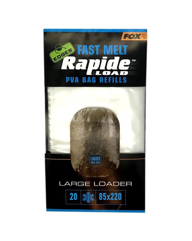 Woreczki PVA Fox Edges Rapide Refills Fast Melt 85x220mm 20szt.