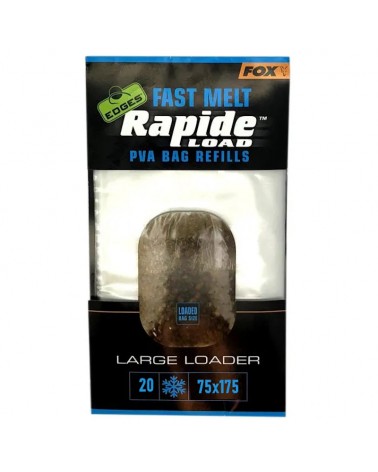 Woreczki PVA Fox Edges Rapide Refills Fast Melt 75x175mm 20szt.