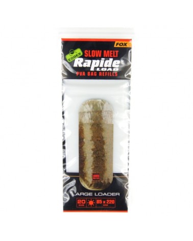 Woreczki PVA Fox Edges Rapide Refills Slow Melt 85x220mm 20szt.