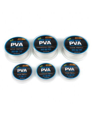 Siatka Zapas Fox Edges Fast Melt PVA Narrow Refill 25mm 5m