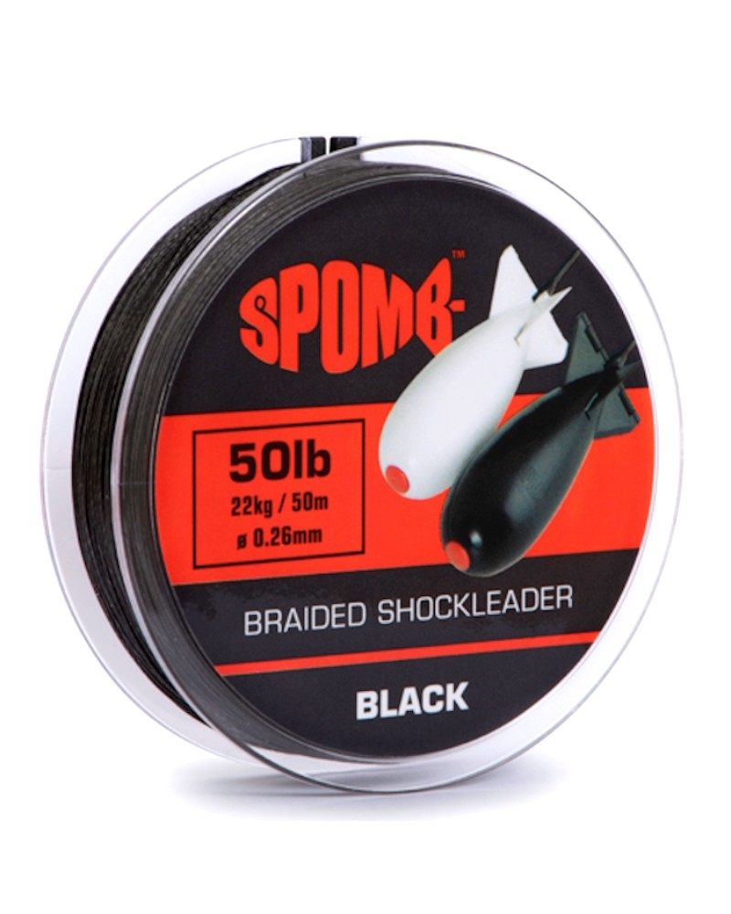Plecionka Przypon Strzałowy Fox Spomb Braided Leader 0.26mm 22kg 50lb 50m