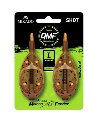 Koszyk Method Feeder Mikado Shot Q.M.F. System L 30g 2szt.