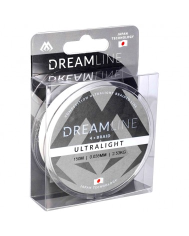 Plecionka Mikado Dreamline Ultralight 0.047mm 3.87kg 150m Biała