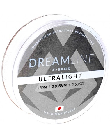 Plecionka Mikado Dreamline Ultralight 0.058mm 4.43kg 150m Biała