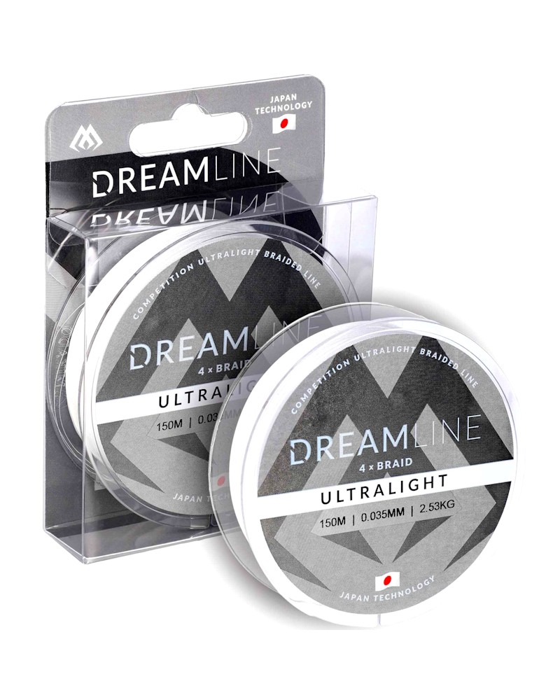 Plecionka Mikado Dreamline Ultralight 0.058mm 4.43kg 150m Biała